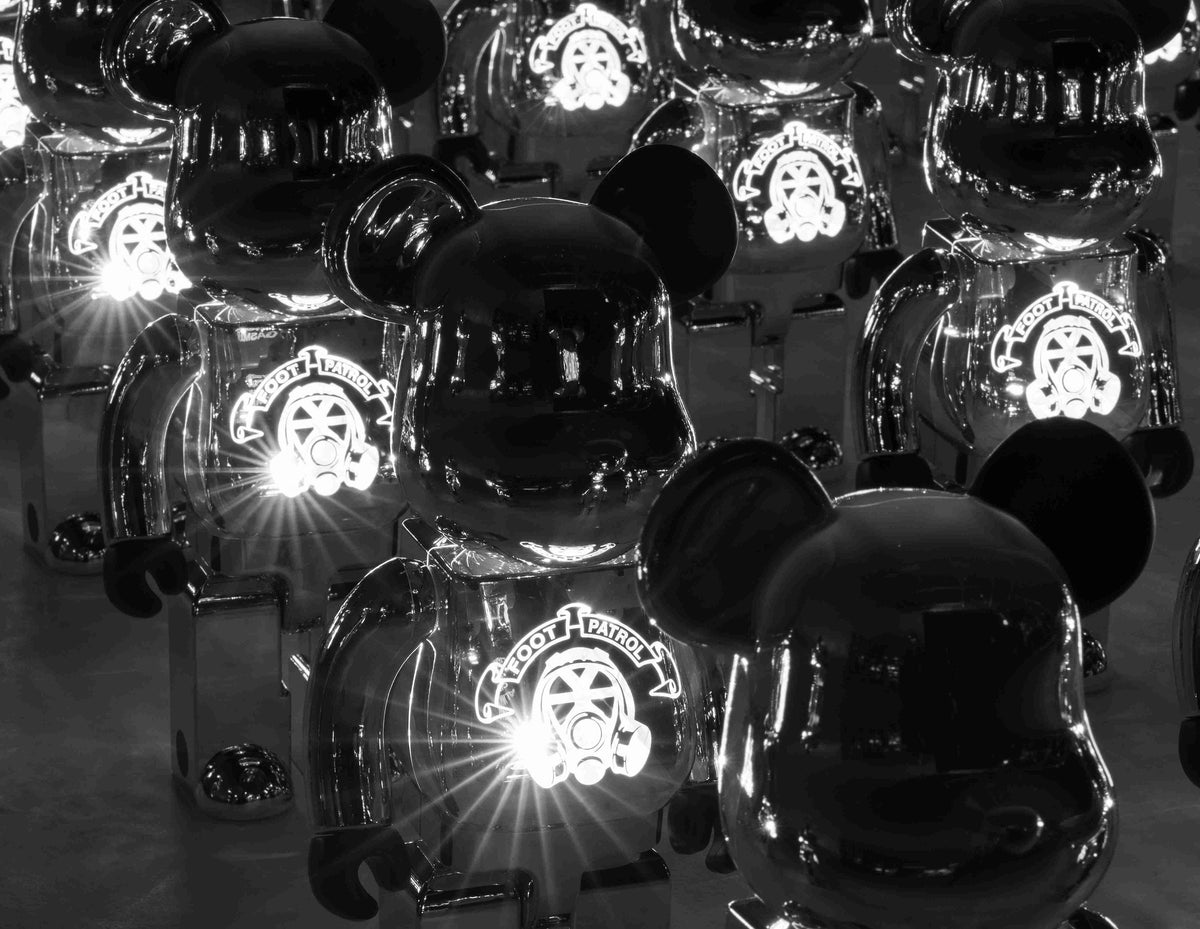 Medicom x Footpatrol BE@RBRICK 400%