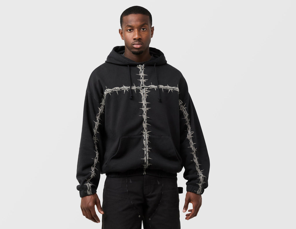 x Slam Jam x Act Of Disagreement Zipped Hoodie
