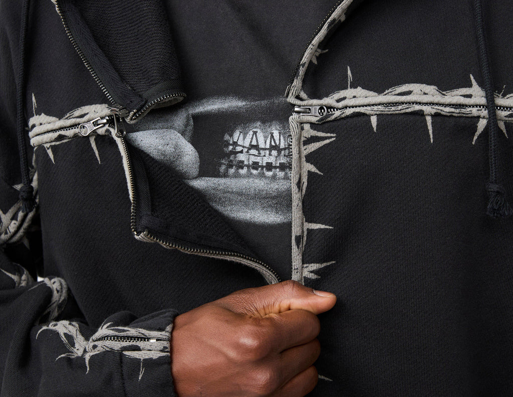 x Slam Jam x Act Of Disagreement Zipped Hoodie